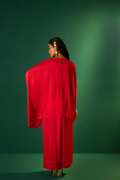 Chamakeen Morrocon Red Co-ord Set