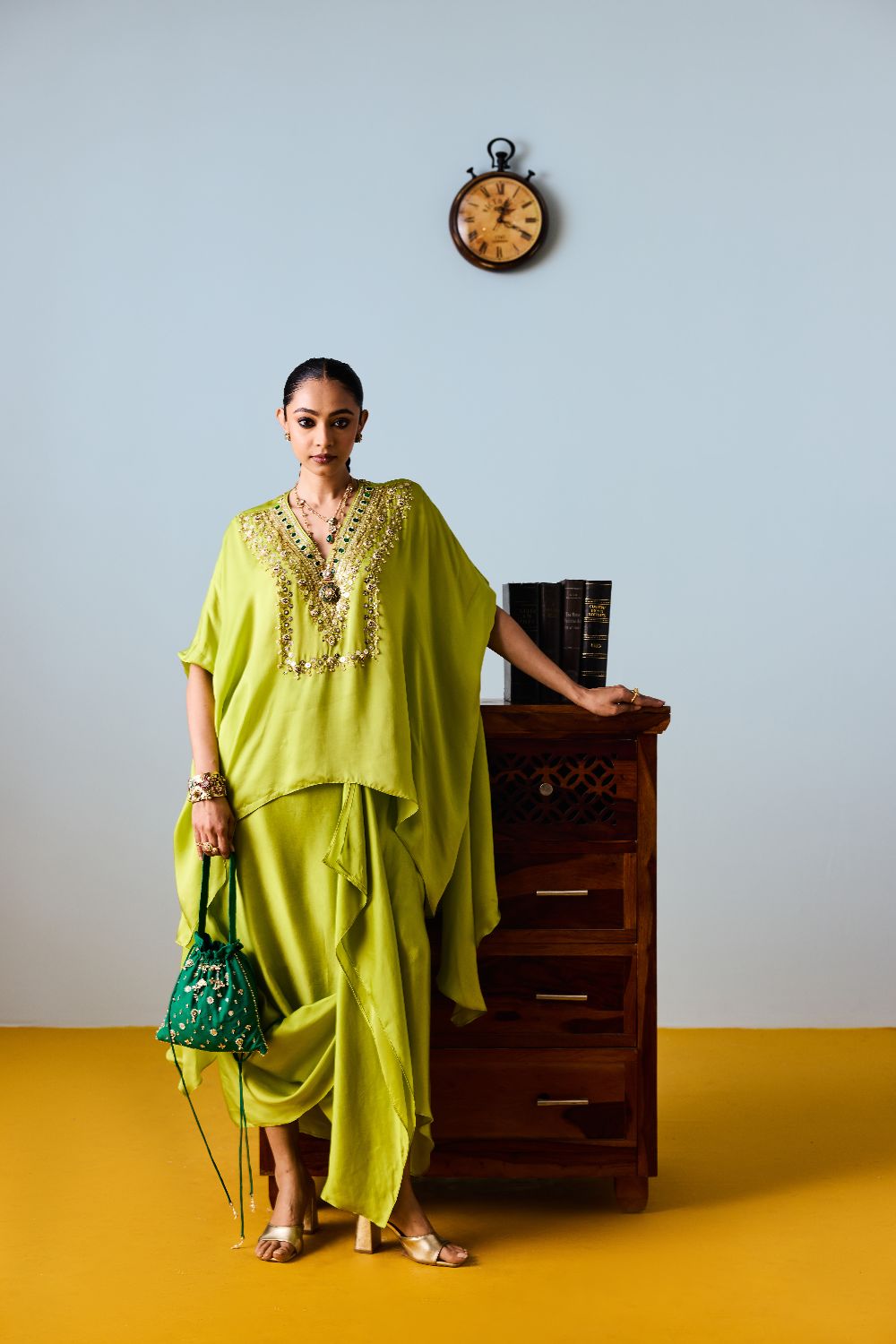 Maia Sublime Neon Anti-Fit Tunic Set with Skirt