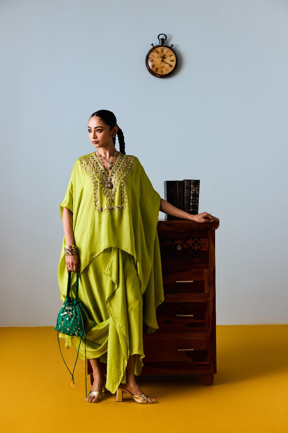 Maia Sublime Neon Anti-Fit Tunic Set with Skirt