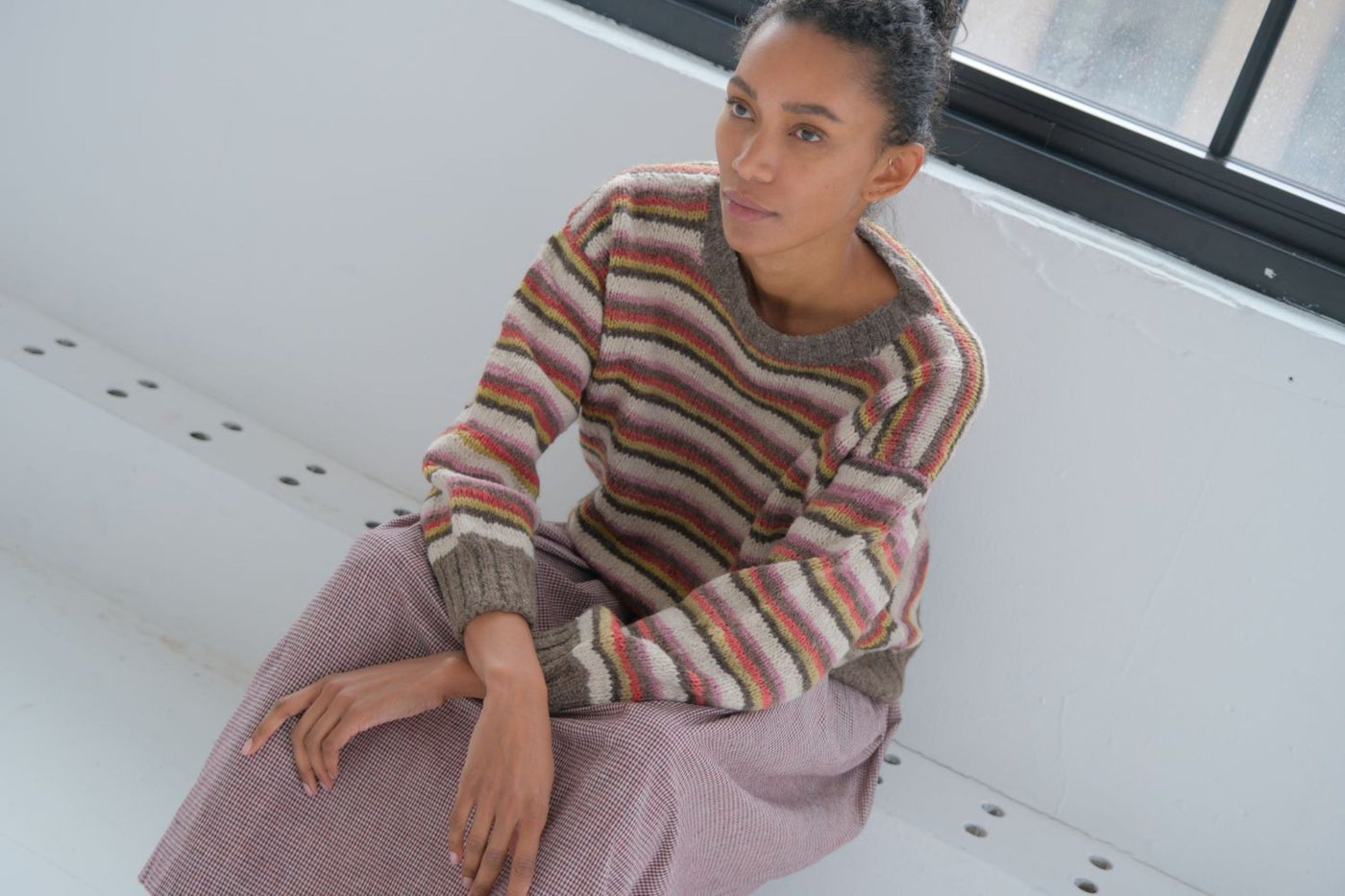 Candy Frost Striped Sweater