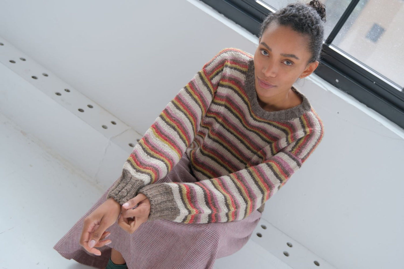 Candy Frost Striped Sweater