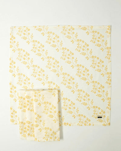 Chameli Napkin, Yellow (Set of 4)