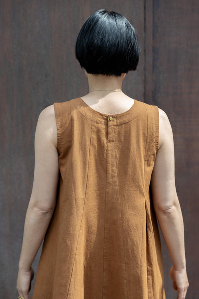 Chelsea Brown Dress-Brown