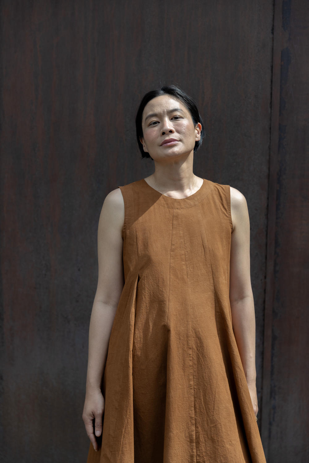 Chelsea Brown Dress-Brown