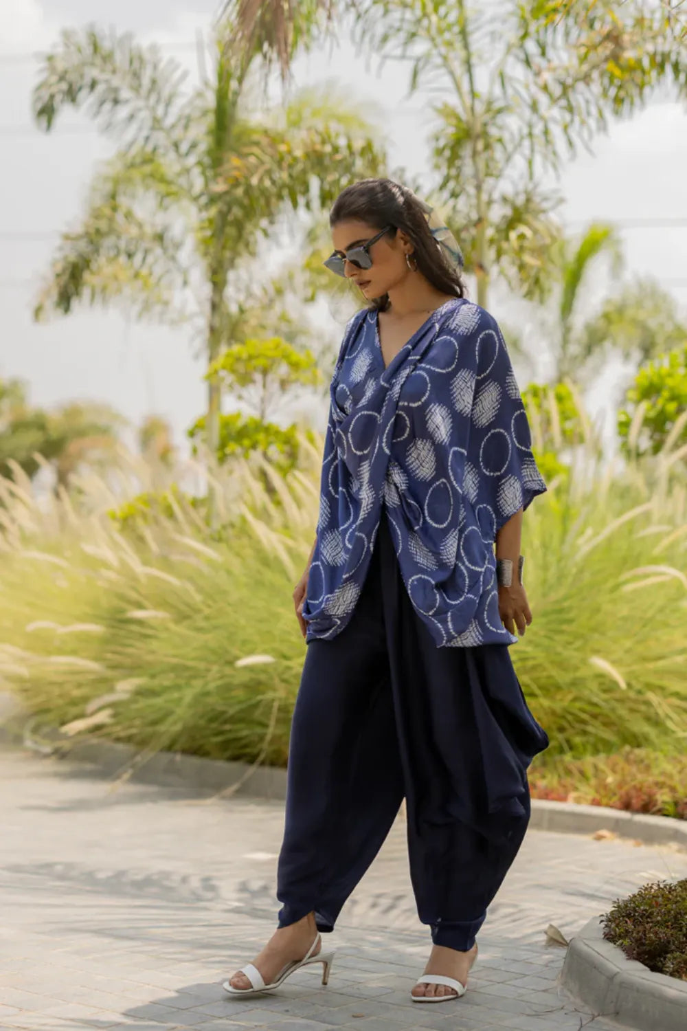 CIR SHIB TWIST TOP-BLUE