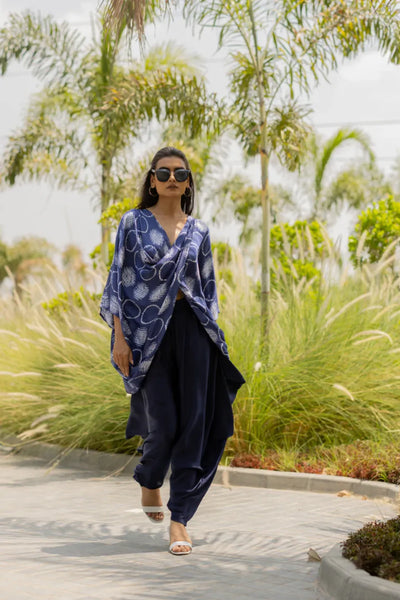 CIR SHIB TWIST TOP-BLUE