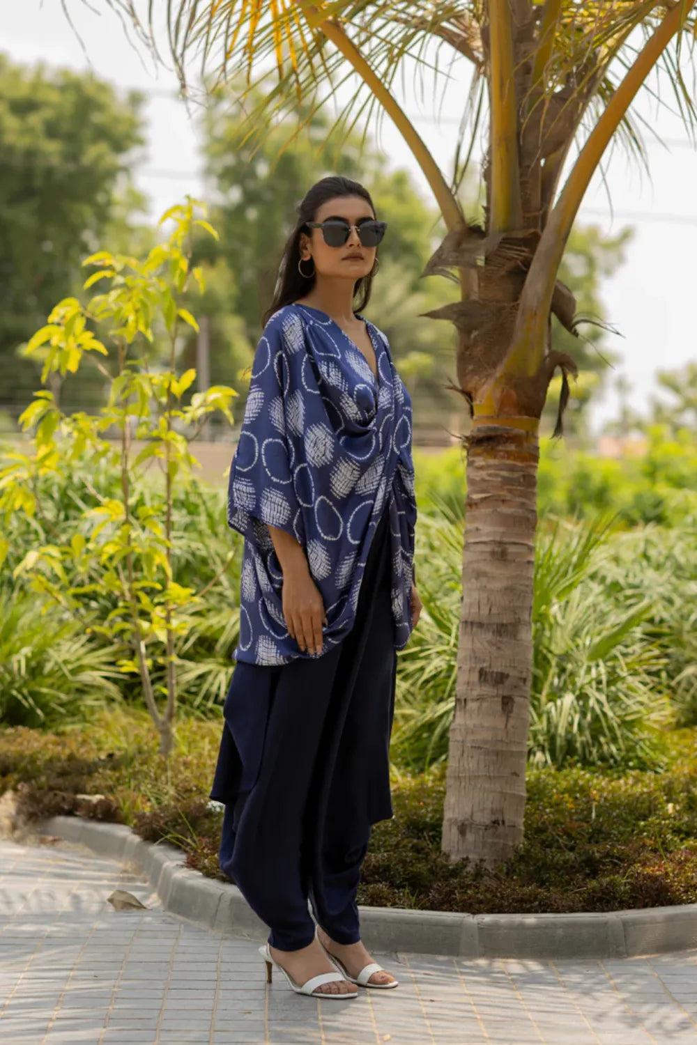 CIR SHIB TWIST TOP-BLUE