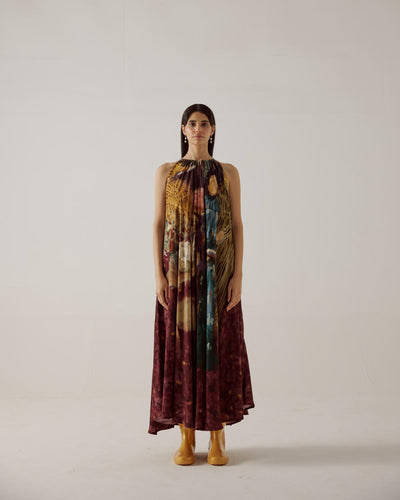 Circle Dress long-High Tea