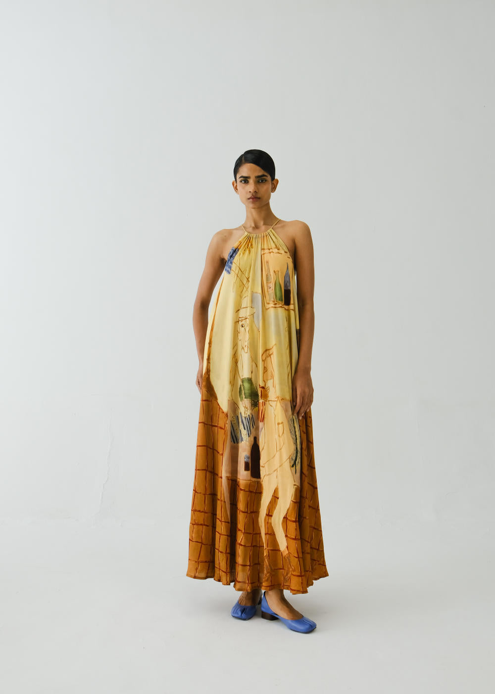 Circle Long Dress-Fisherman