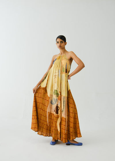 Circle Long Dress-Fisherman