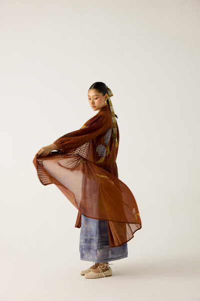 CLASSIC BUTTON DOWN DRESS +SLEEVELESS DRESS-(FOLIAGE + INDIGO)