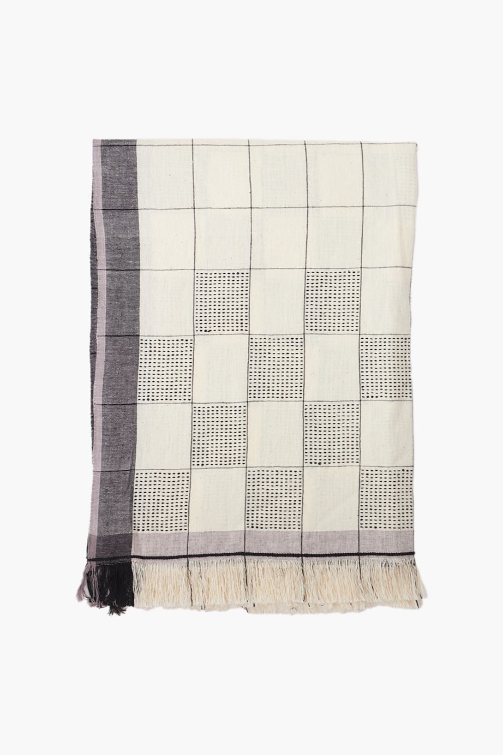 Classic Ivory Block Stole