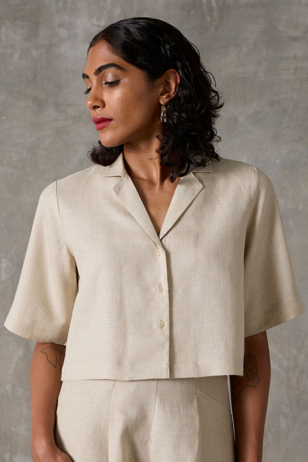 Clyde Top - Beige