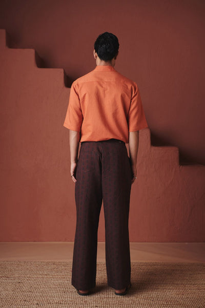 Coffee Buta Co Linen Men's Baggy Pants