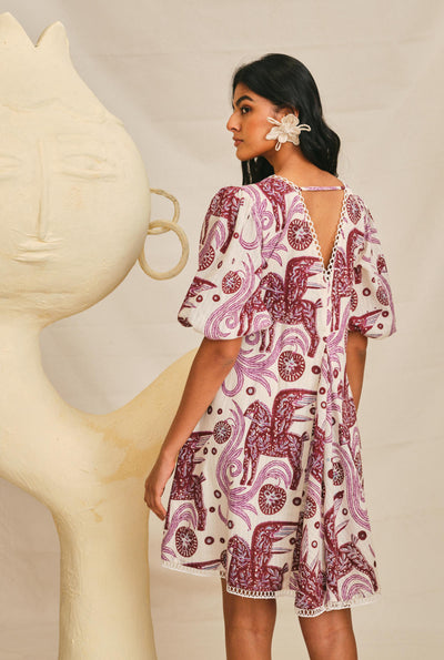 Cheriyal Handloom mini dress