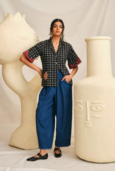 Neelkamal Handwoven Trouser Size S