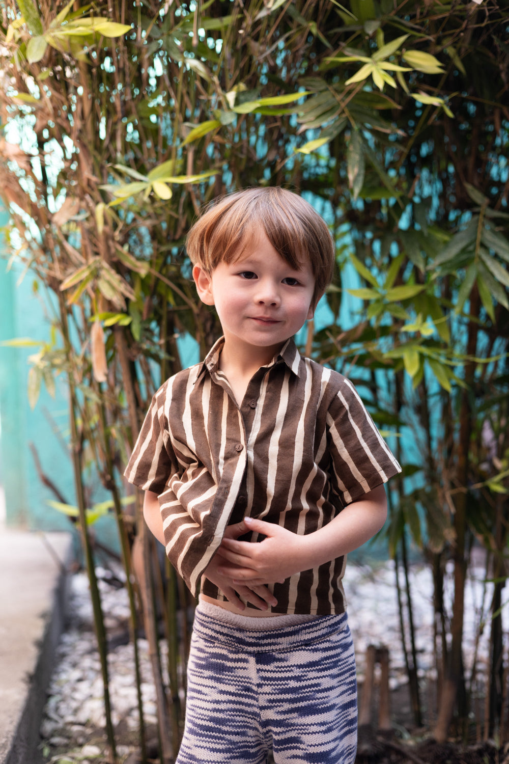 The Big Boy Shirt-Brown