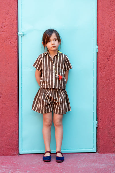 The Big Boy Shirt-Brown