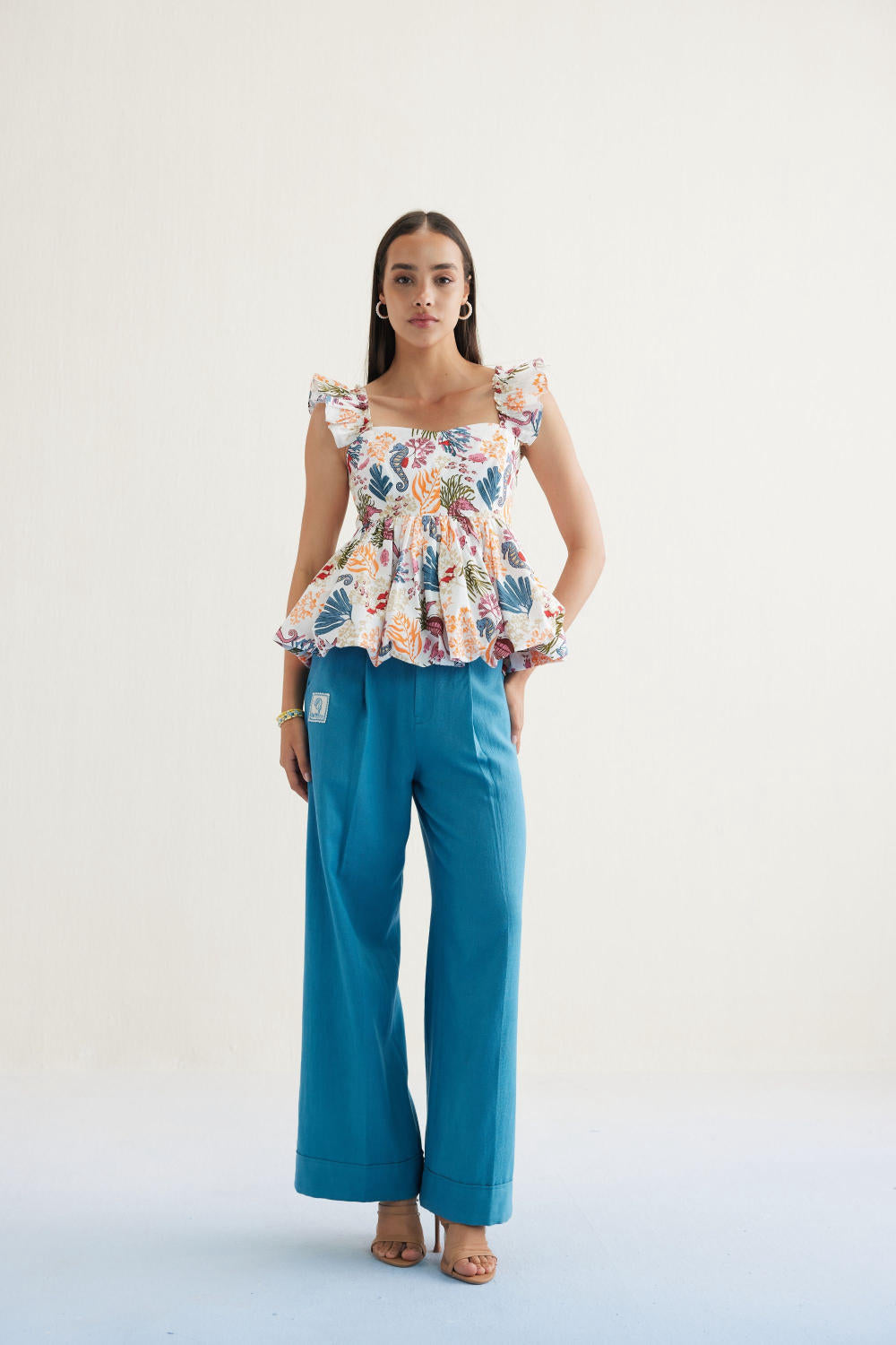 Coral Life Organic Cotton Blouse