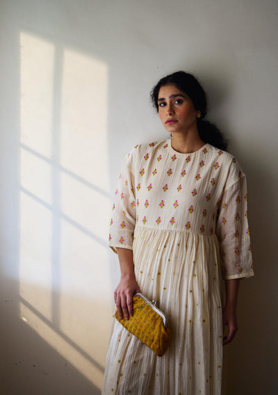 Coral vine kurta set