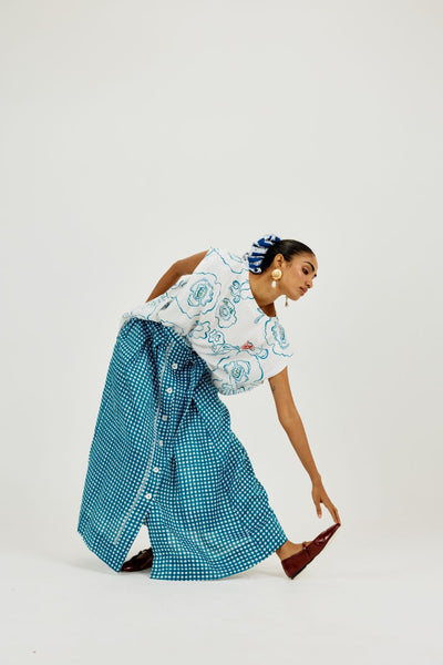 Soro Check Skirt