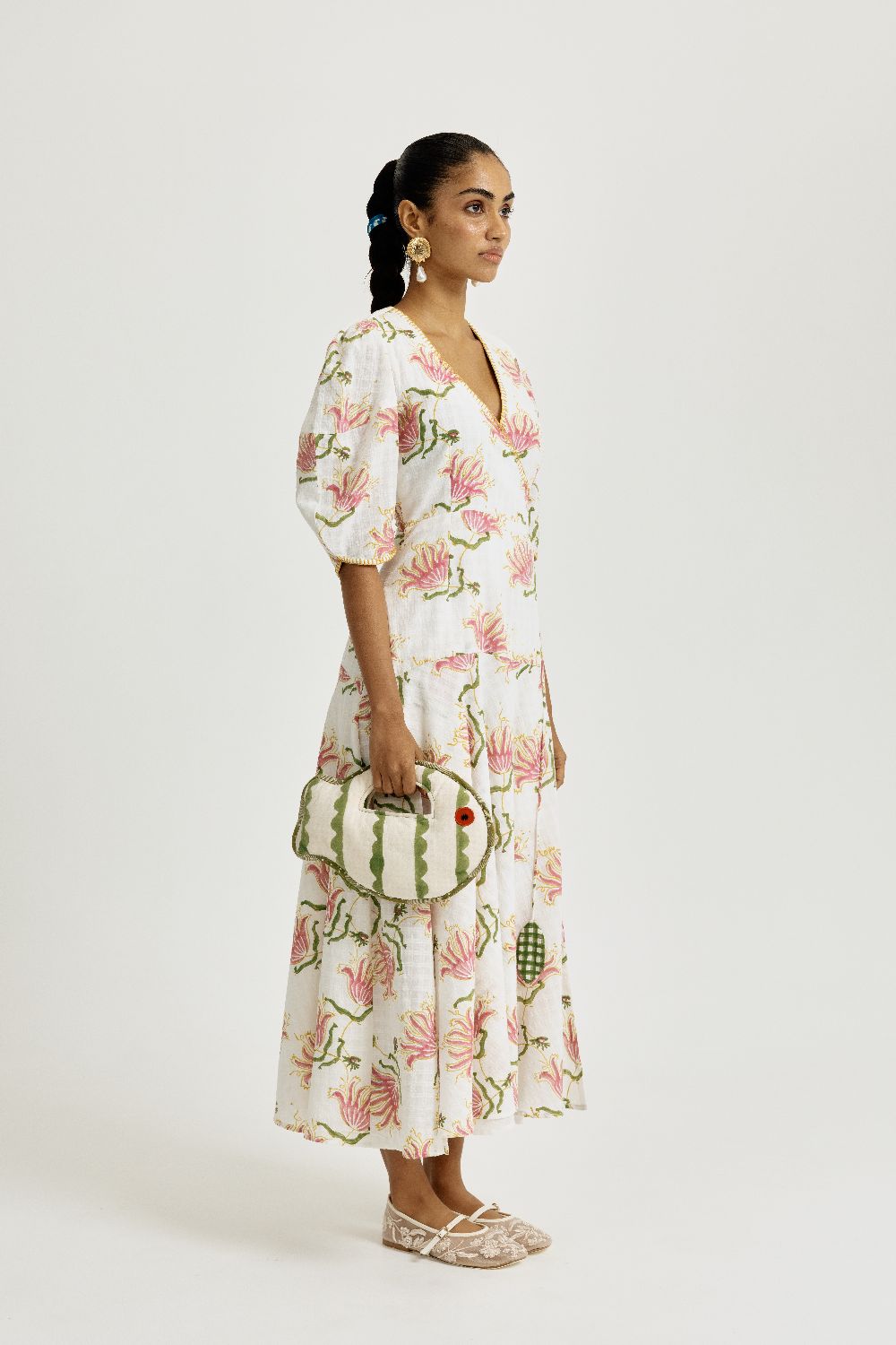 Moor Handwoven Wrap Dress
