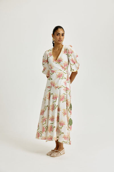 Moor Handwoven Wrap Dress