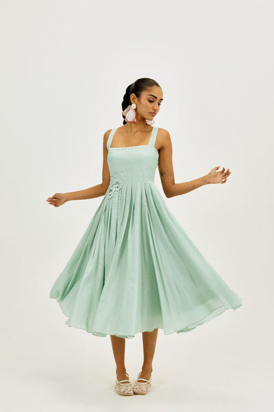 Cuna Pleated Dress