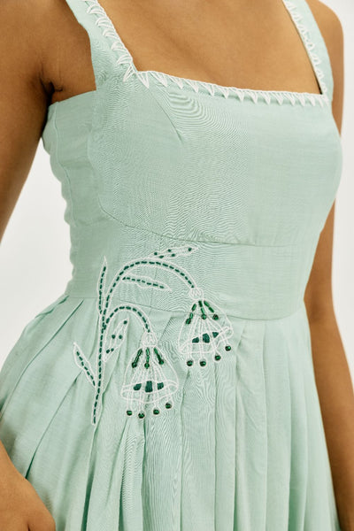 Cuna Pleated Dress