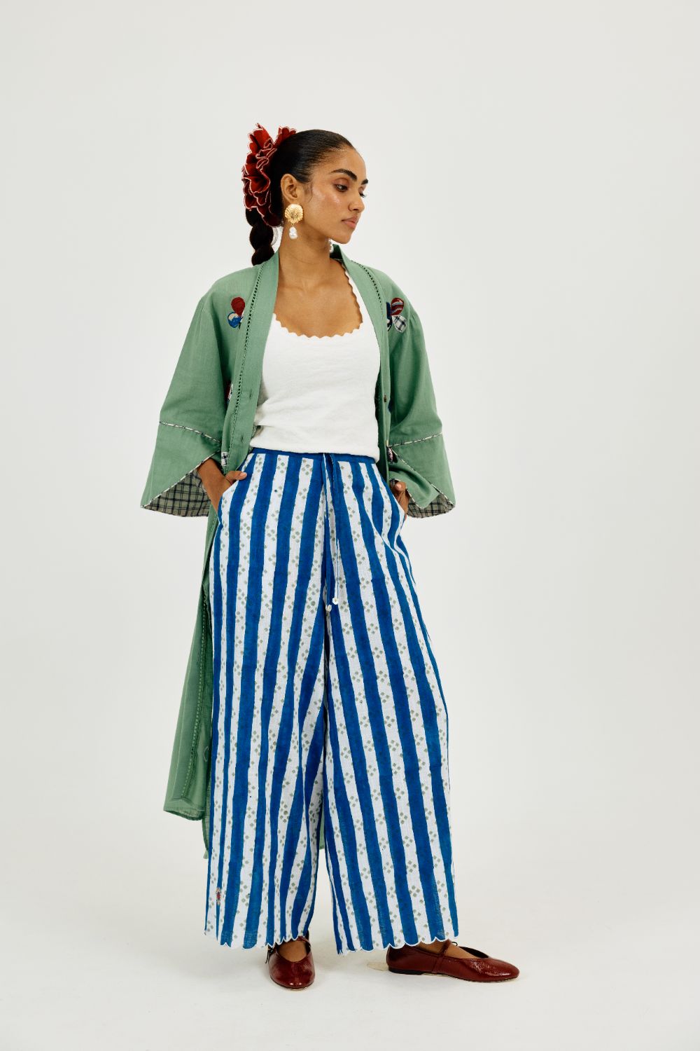 Ira Stripe Trousers