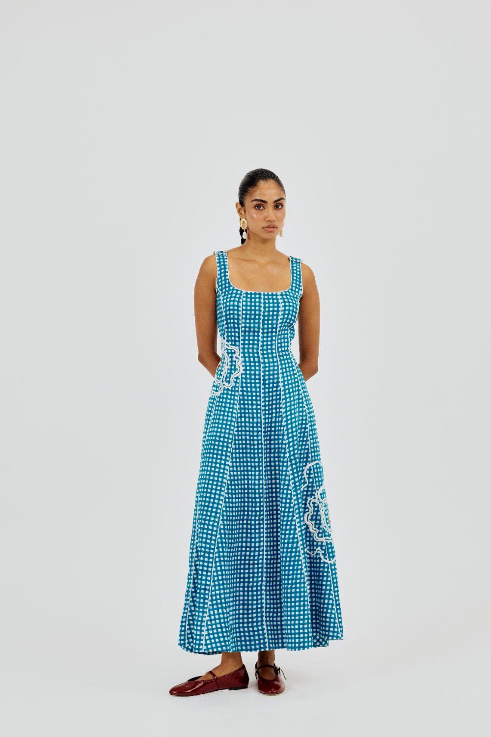 Soro Check Dress