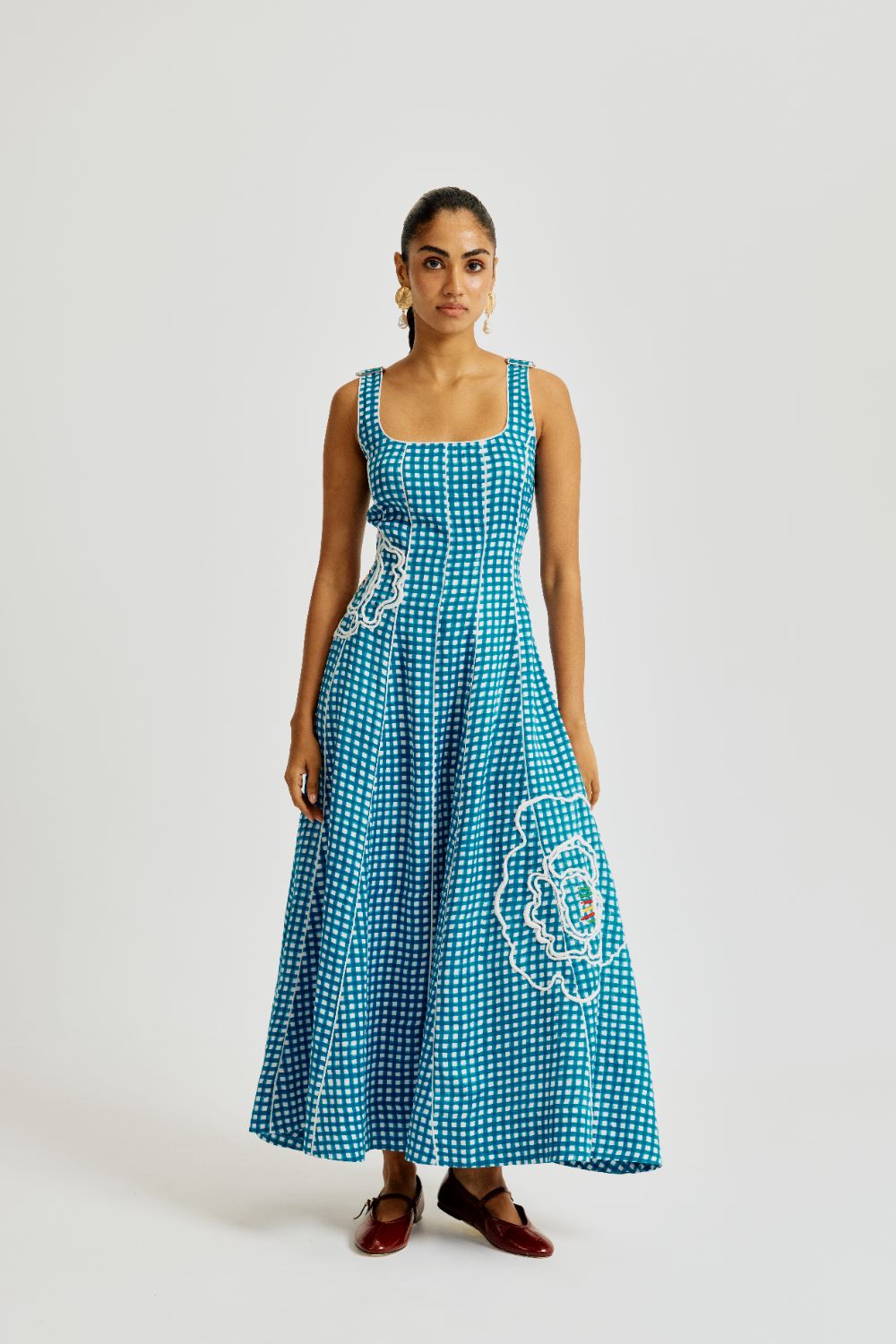 Soro Check Dress