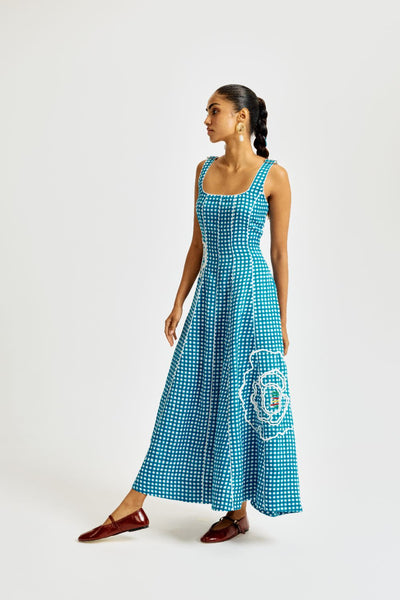 Soro Check Dress