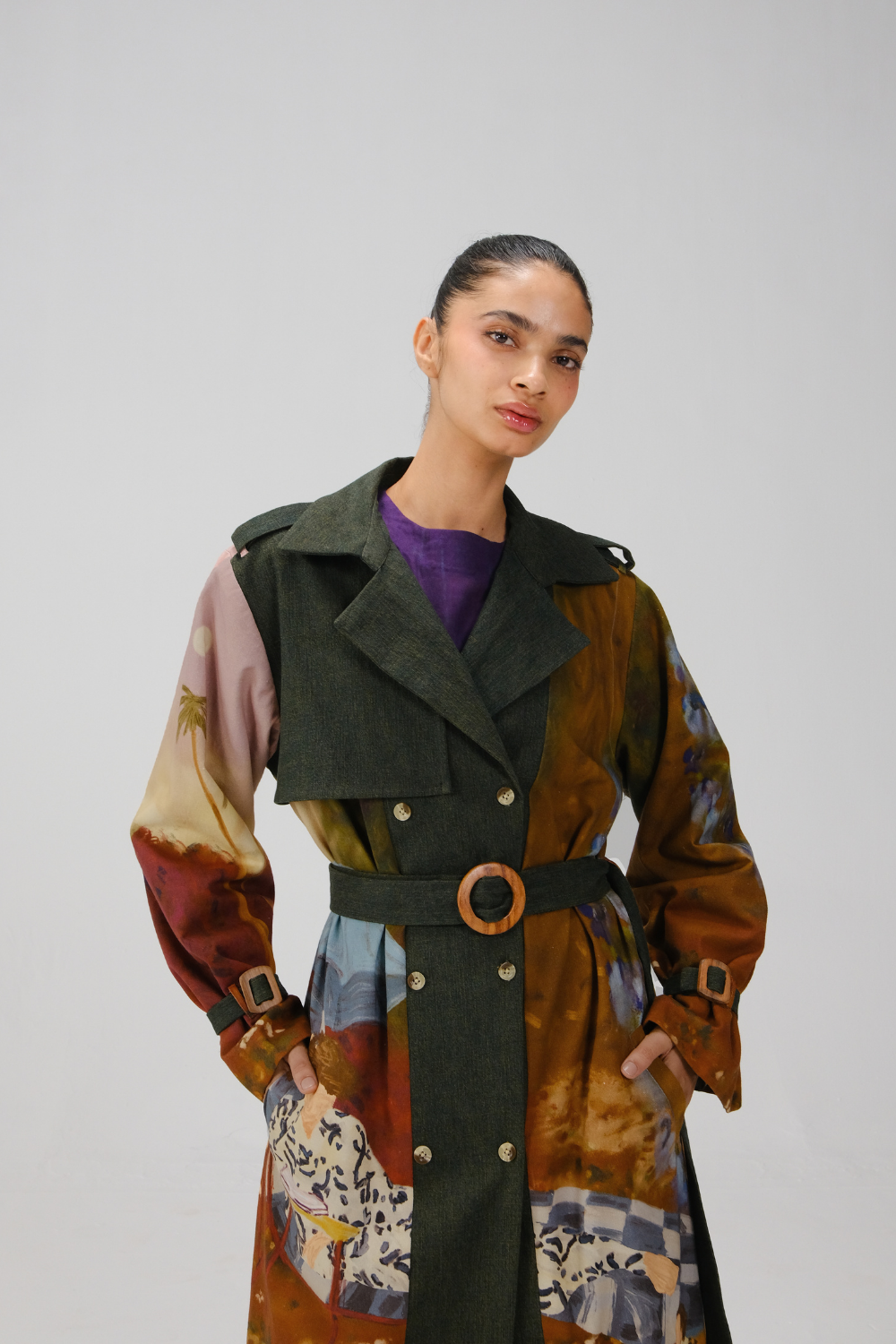 DENIM TRENCH-Lakeside