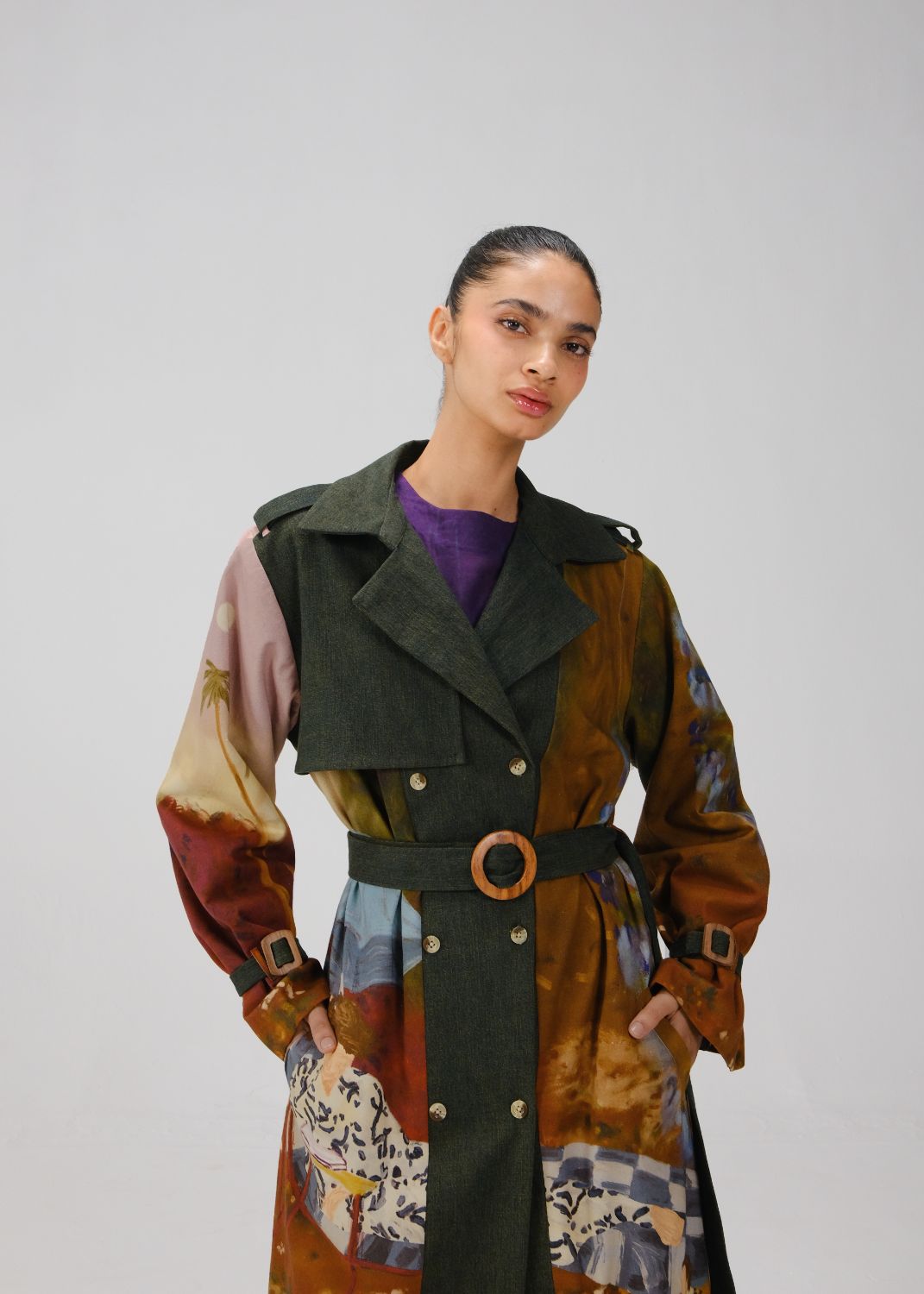 DENIM TRENCH-Lakeside