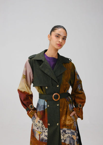 DENIM TRENCH-Lakeside