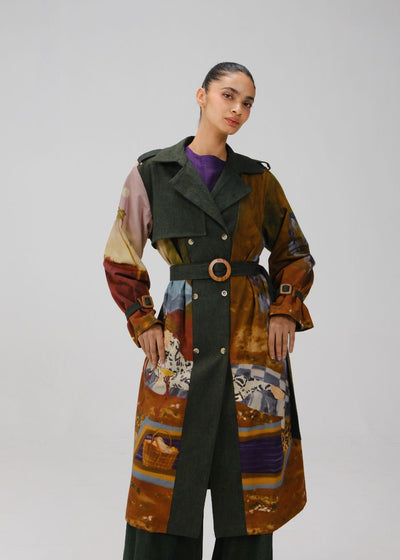 DENIM TRENCH-Lakeside