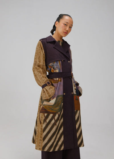 DENIM TRENCH-Living Room