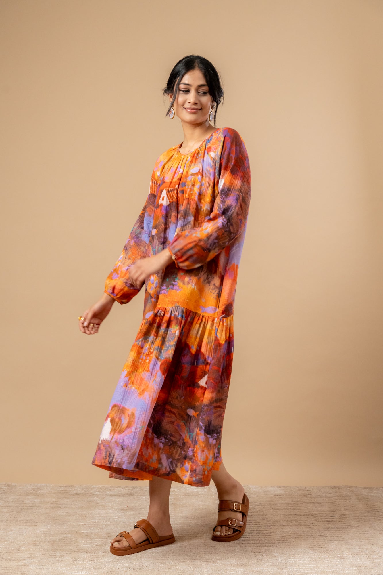 Twig Drop Waist Dress