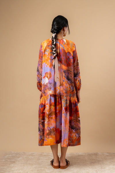 Twig Drop Waist Dress