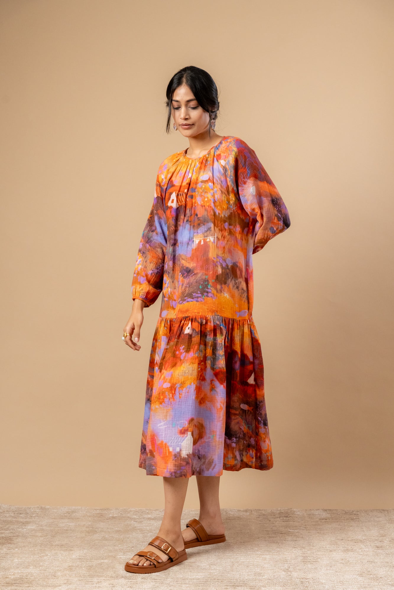 Twig Drop Waist Dress