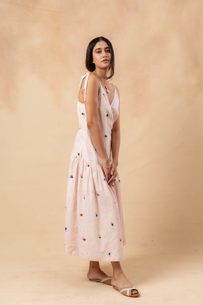 Crayon Wrap Dress