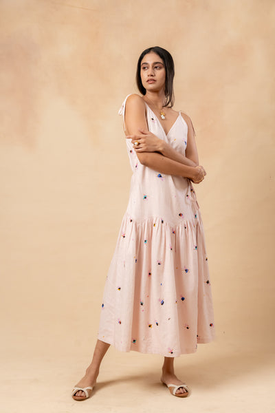 Crayon Wrap Dress
