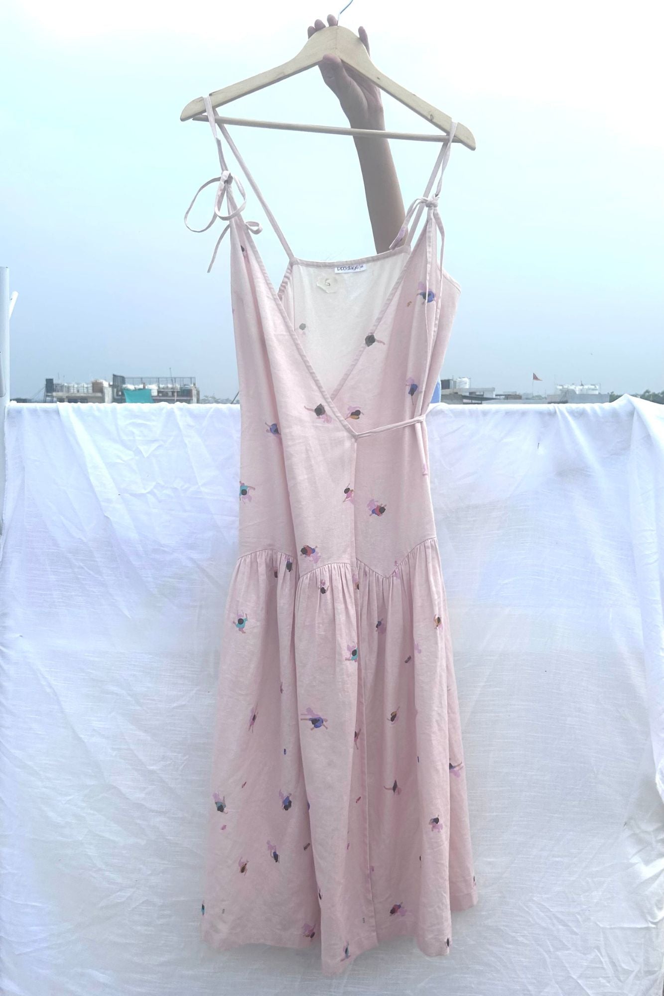 Crayon Wrap Dress