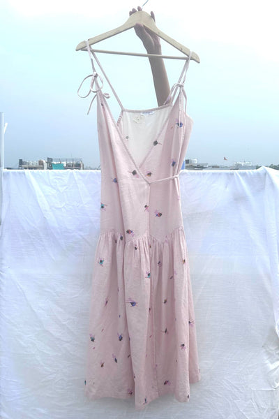 Crayon Wrap Dress