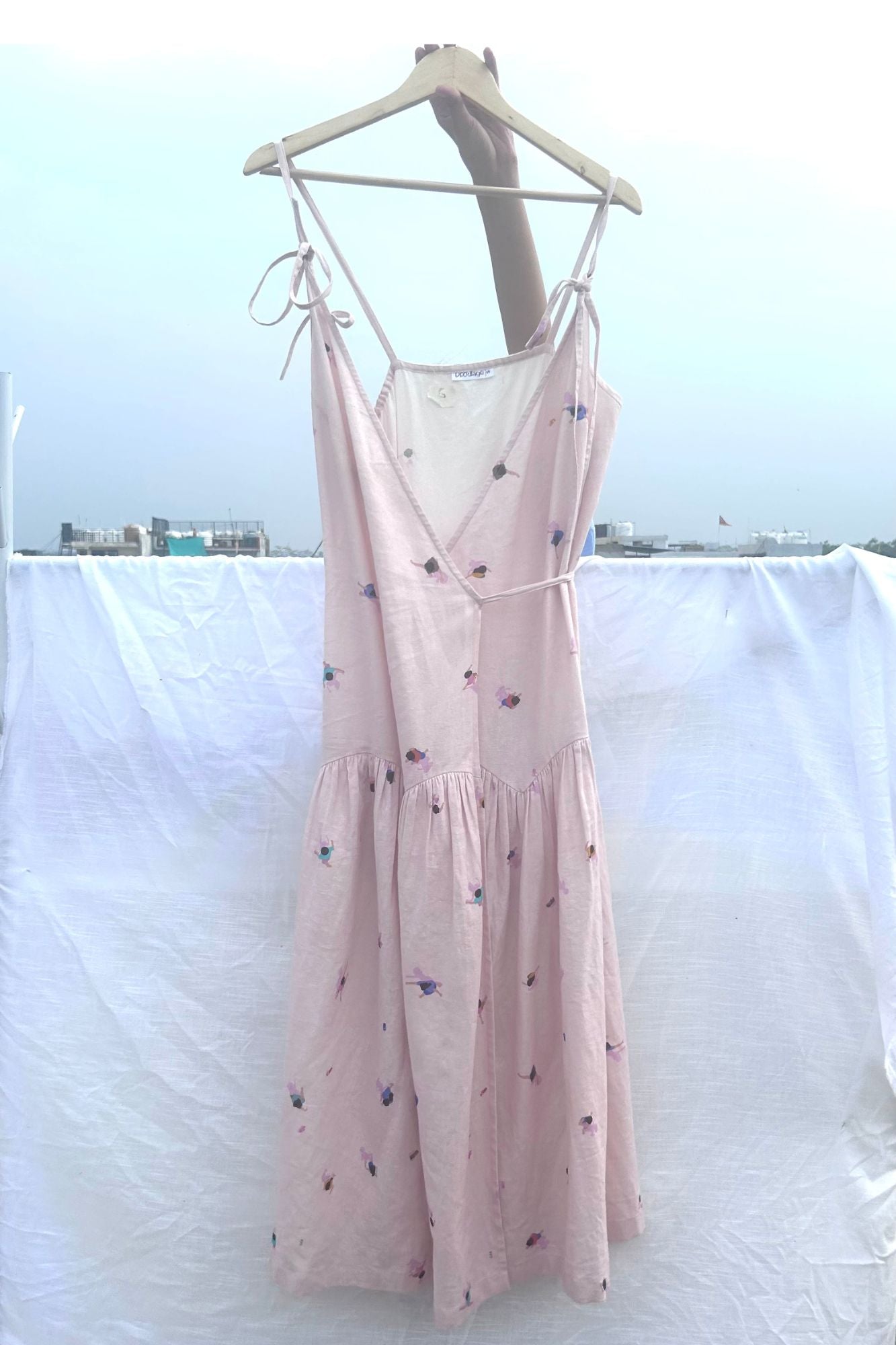 Crayon Wrap Dress