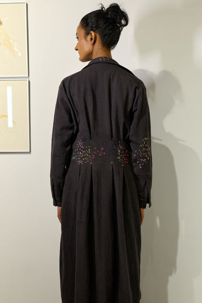 CECILE EMBROIDERED DRESS