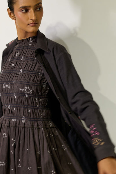 CECILE EMBROIDERED DRESS