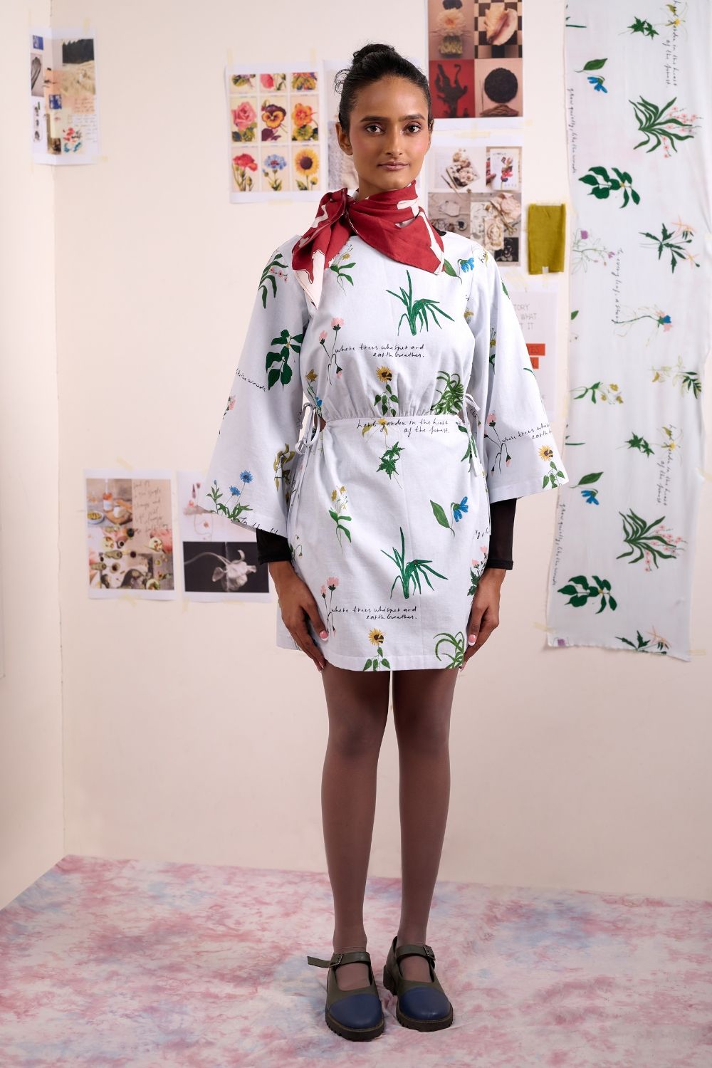 AURIELLE PRINTED DRESS