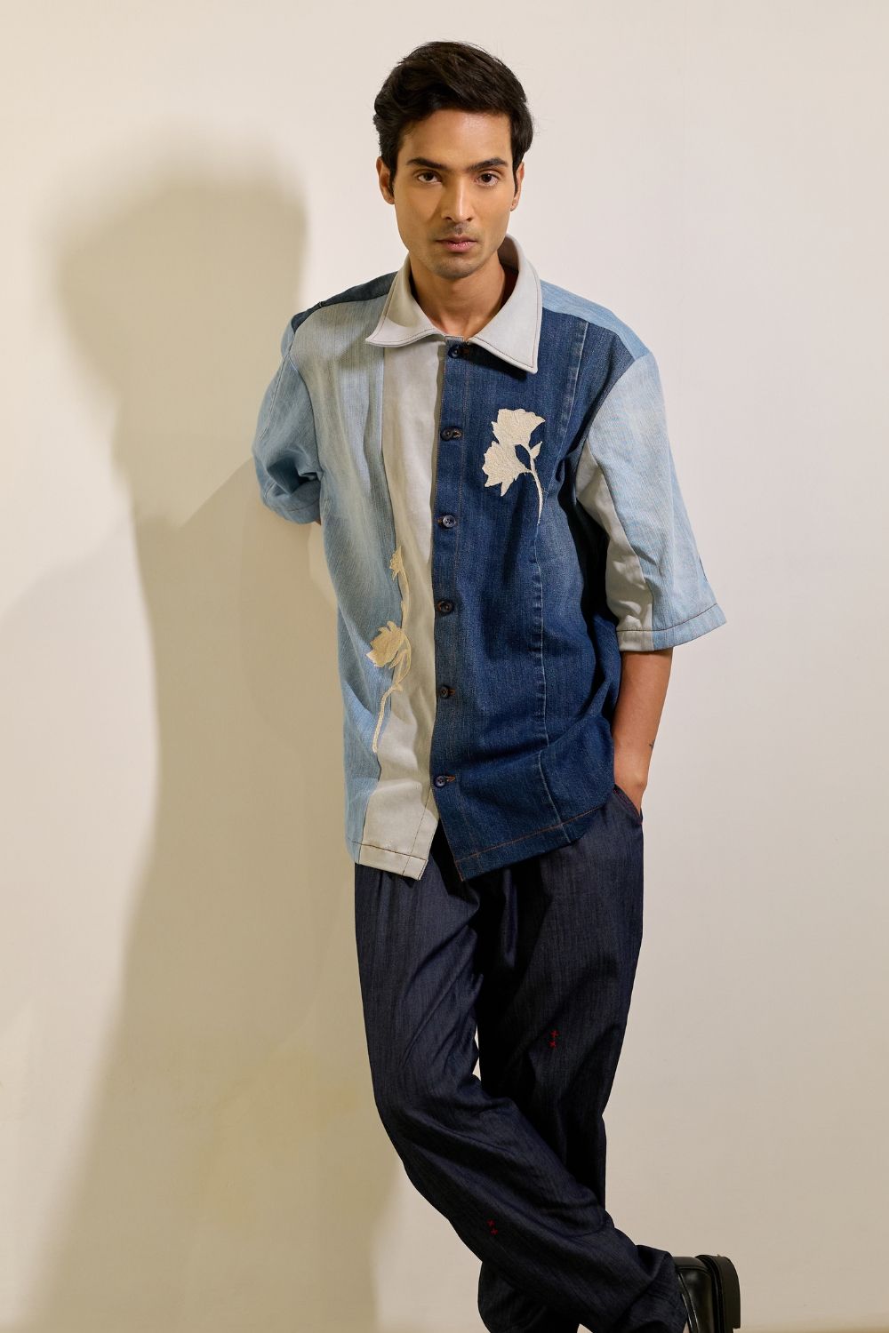 ANDES PANELLED SHIRT